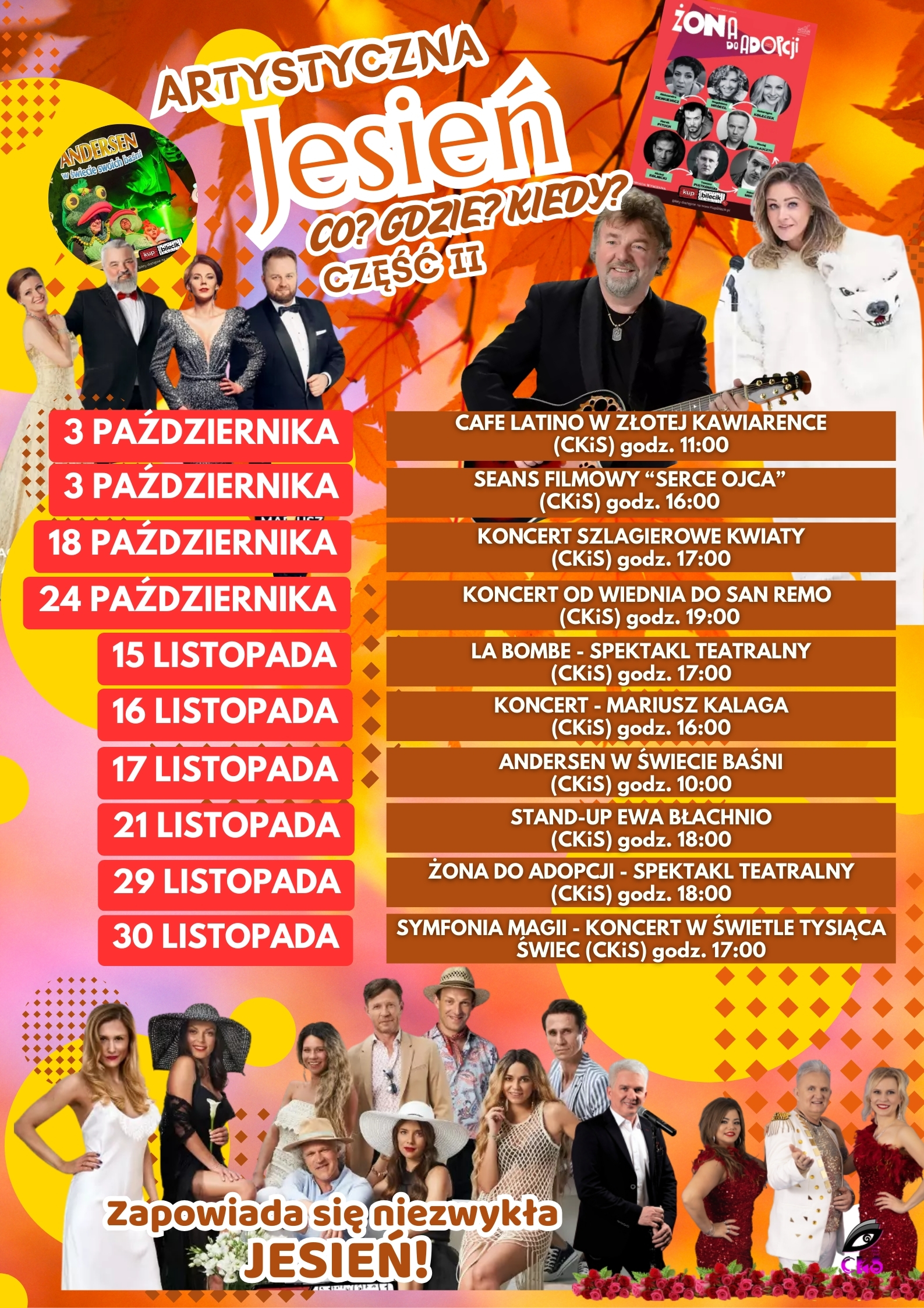 Artystyczna Jesień w CKiS &ndash; część II!