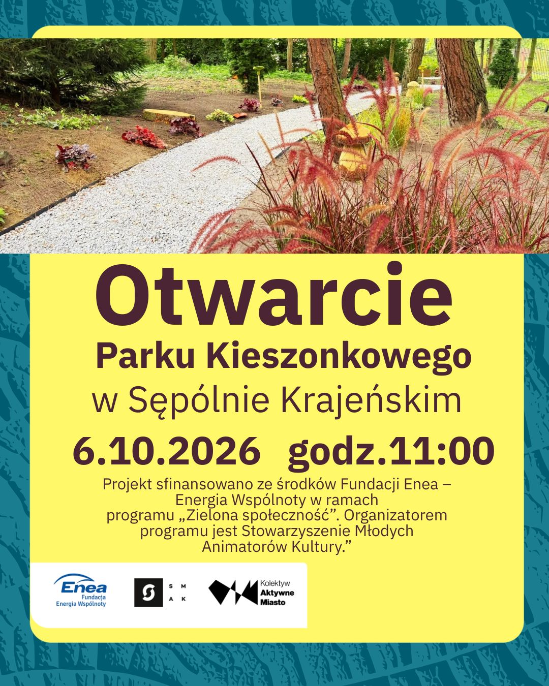 OTWIERAMY PARK KIESZONKOWY W SĘP&Oacute;LNIE KRAJEŃSKIM!