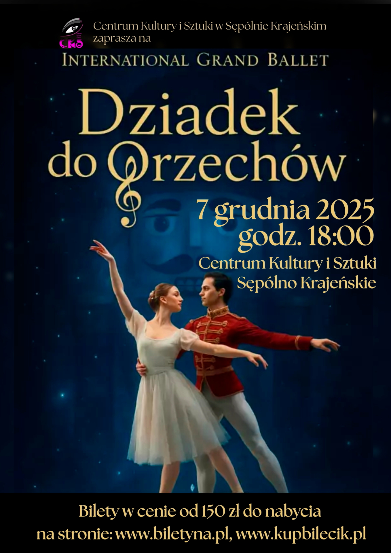 Dziadek do Orzechów w Sępólnie Krajeńskim!