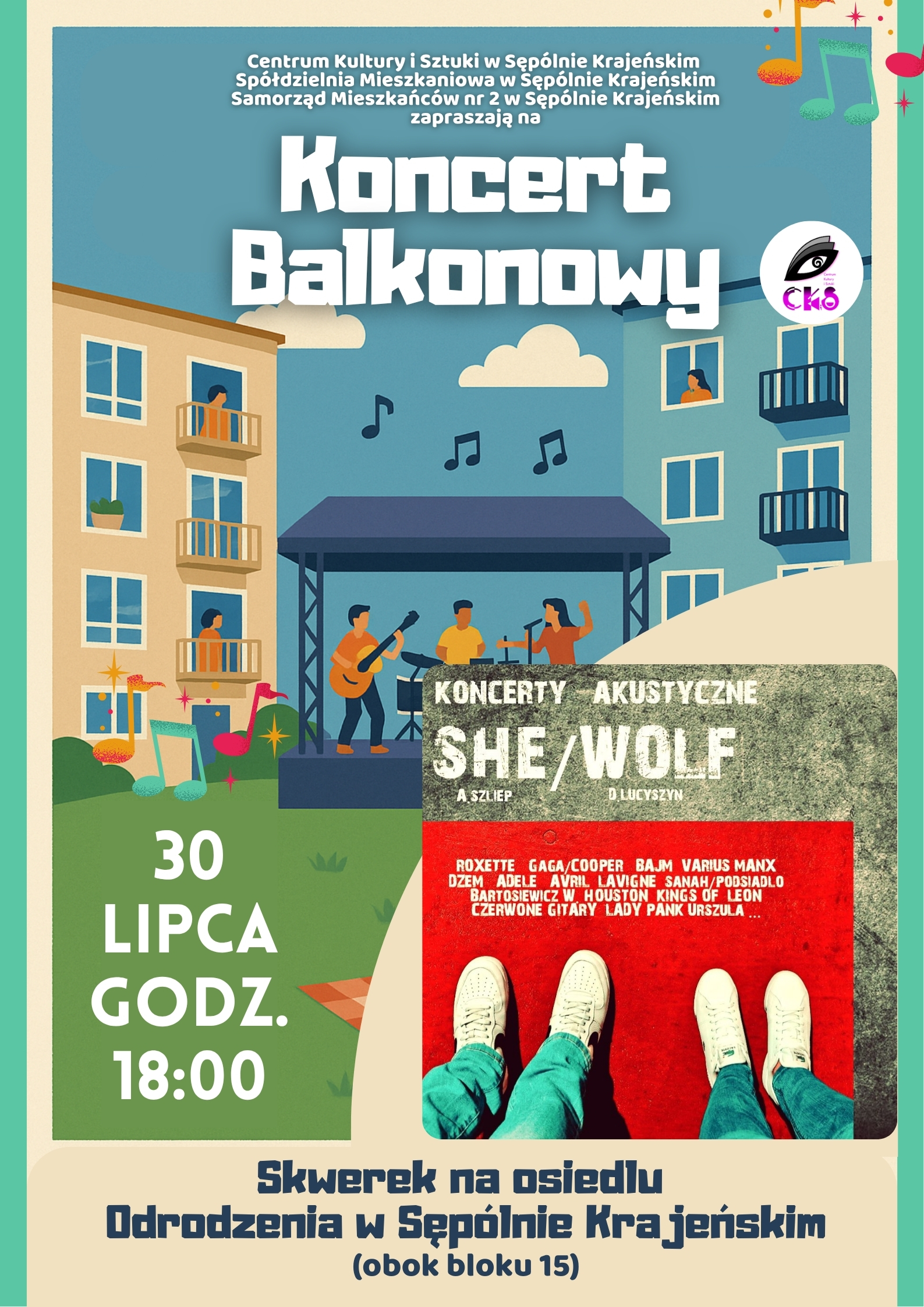 Między dźwiękami i balkonami &ndash; koncert balkonowy