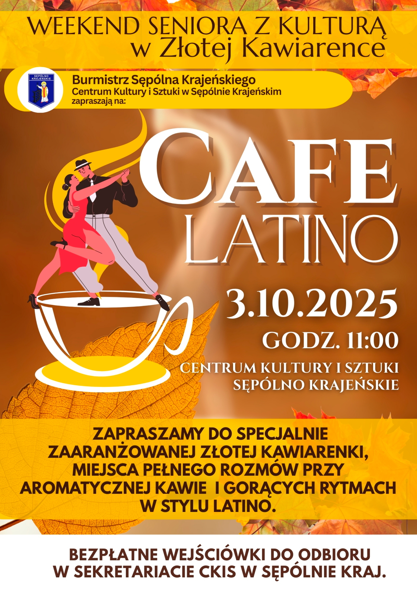 Weekend Seniora z Kulturą &ndash; Cafe Latino