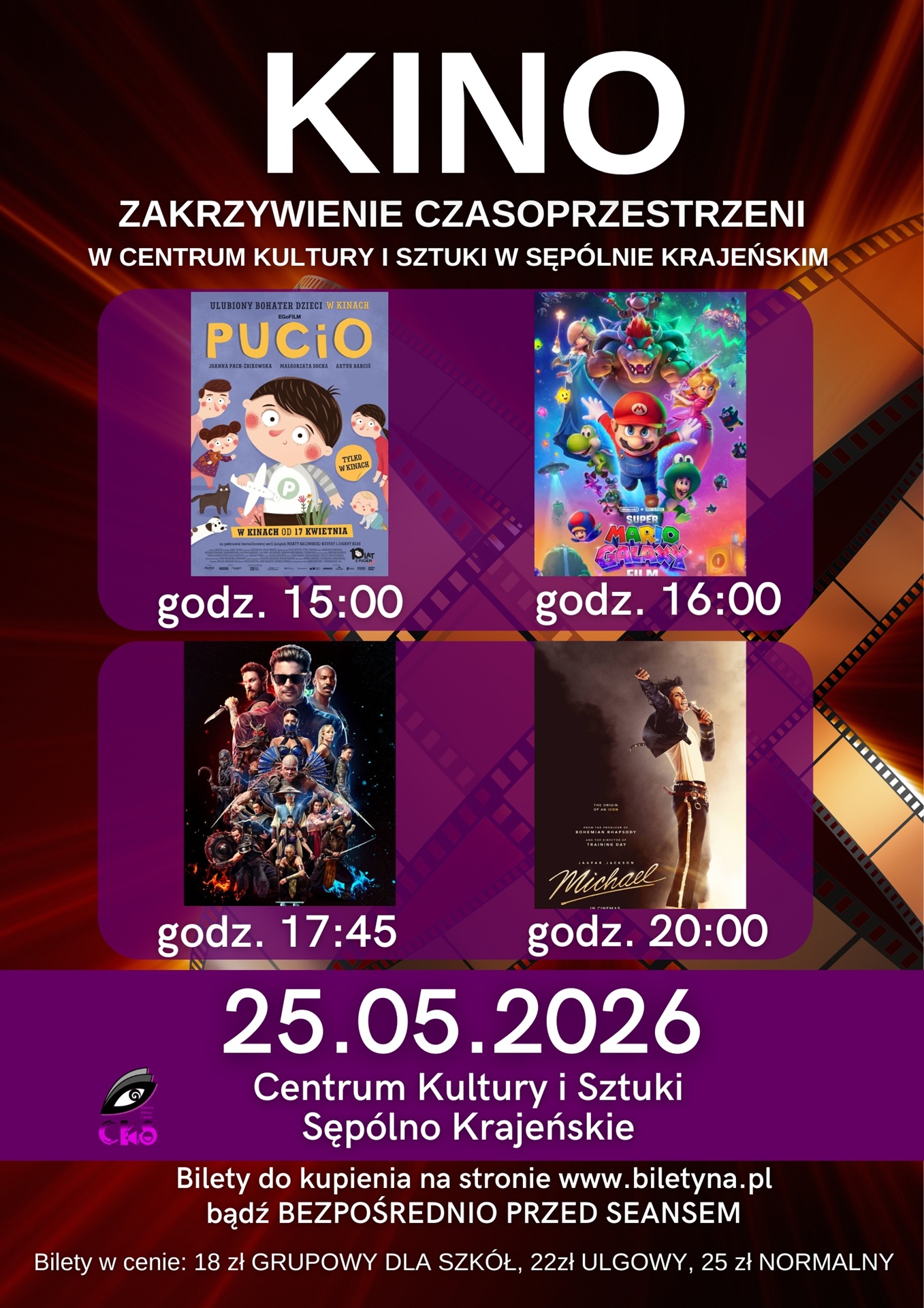 Kino w maju 